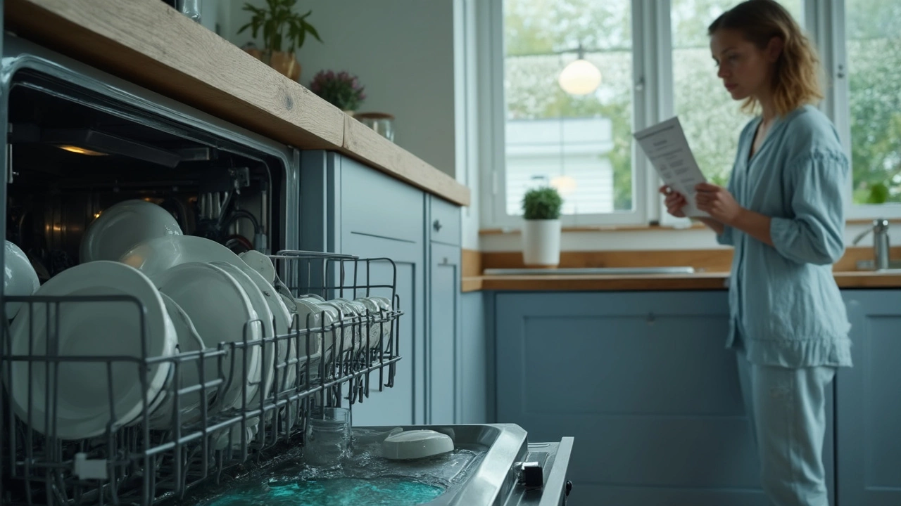 Dishwasher Water at the Bottom: Why It Happens and How to Fix It