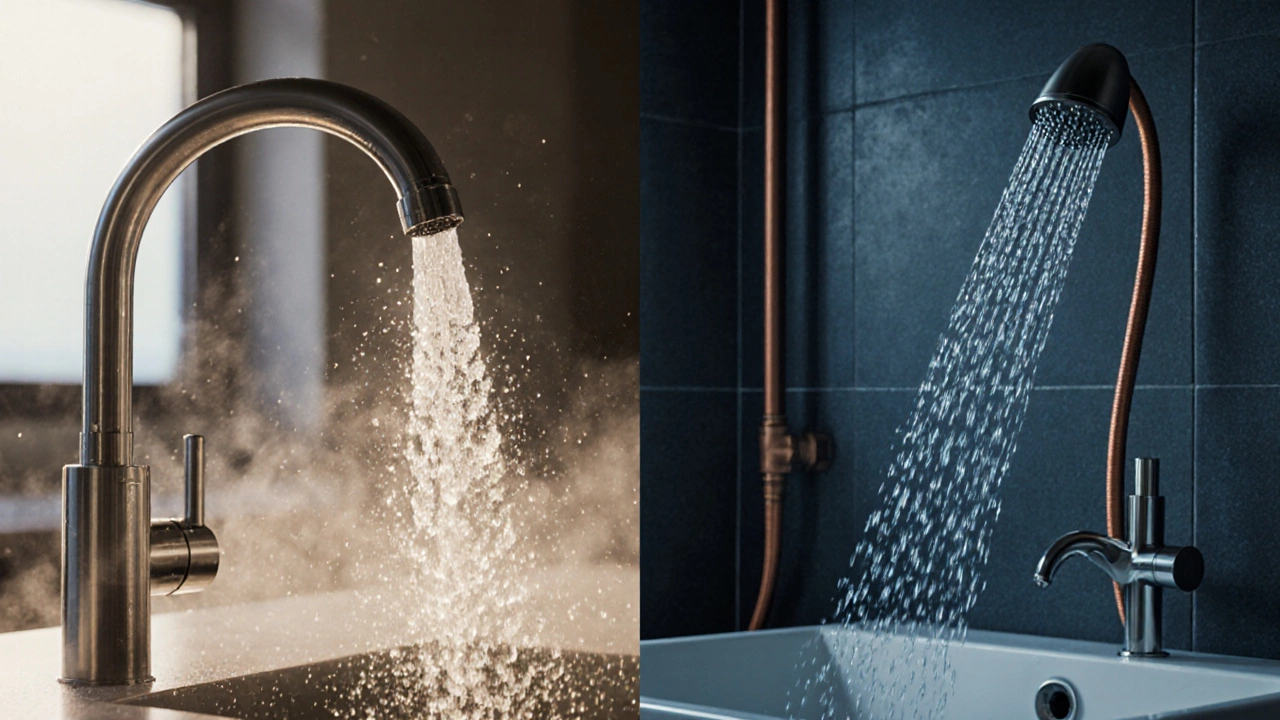 Why Hot Water Is Hot in Kitchen but Cold in Bathroom - Causes & Fixes