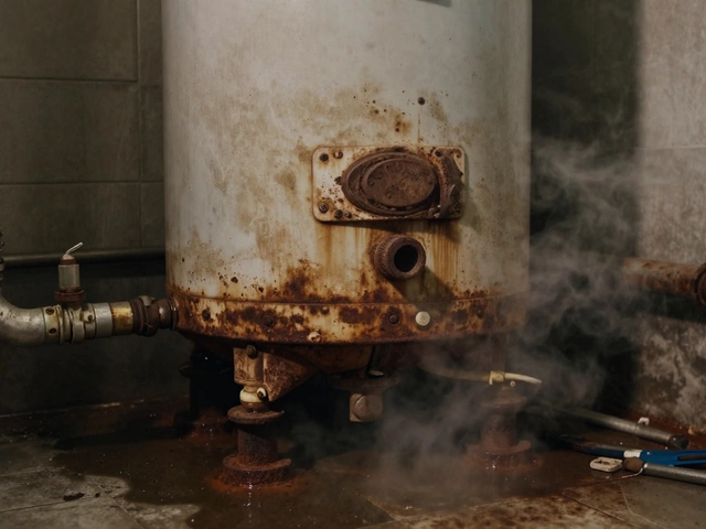 How do you know when a hot water heater needs to be replaced?