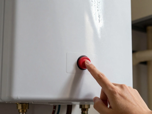 How Long to Push Reset Button on Water Heater?